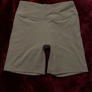 Oner Active Women's High-Waisted Gray Bike Shorts